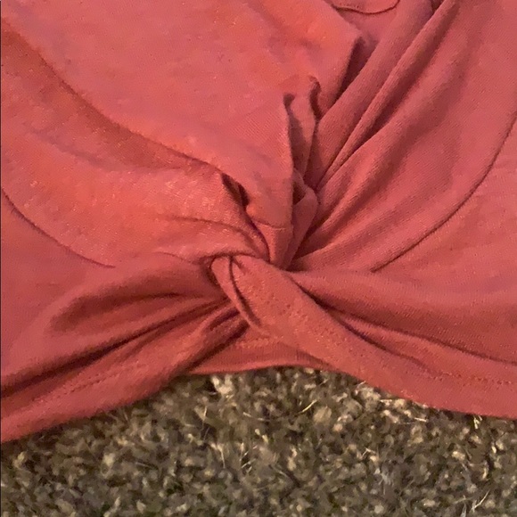 Wilfred Free mauve cropped sweater tee - Picture 3 of 4